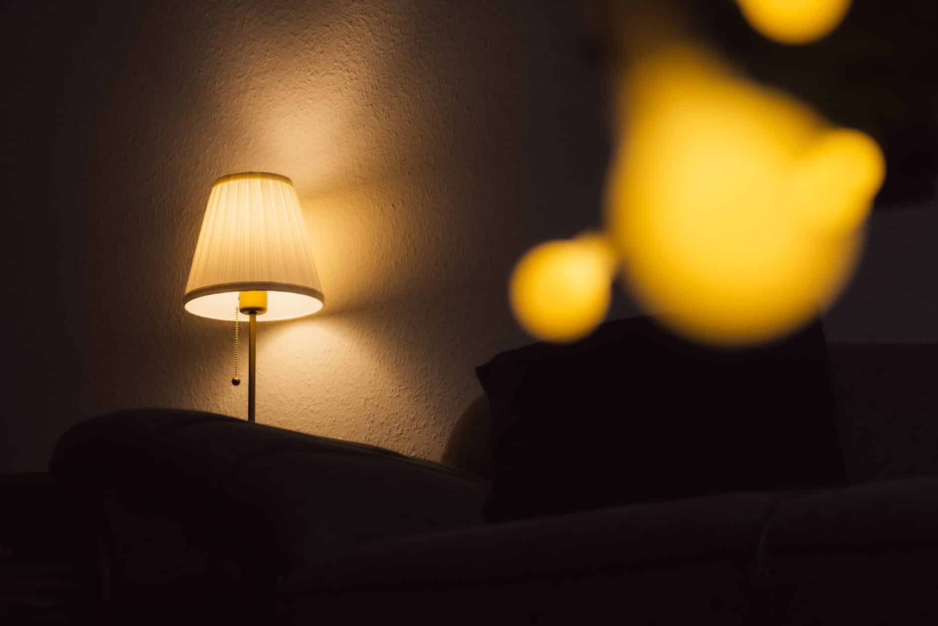 selective focus shot of a desk lamp with glowing c 2023 11 27 05 20 10 utc scaled The Effects of Artificial lights | Innovative Health Dallas