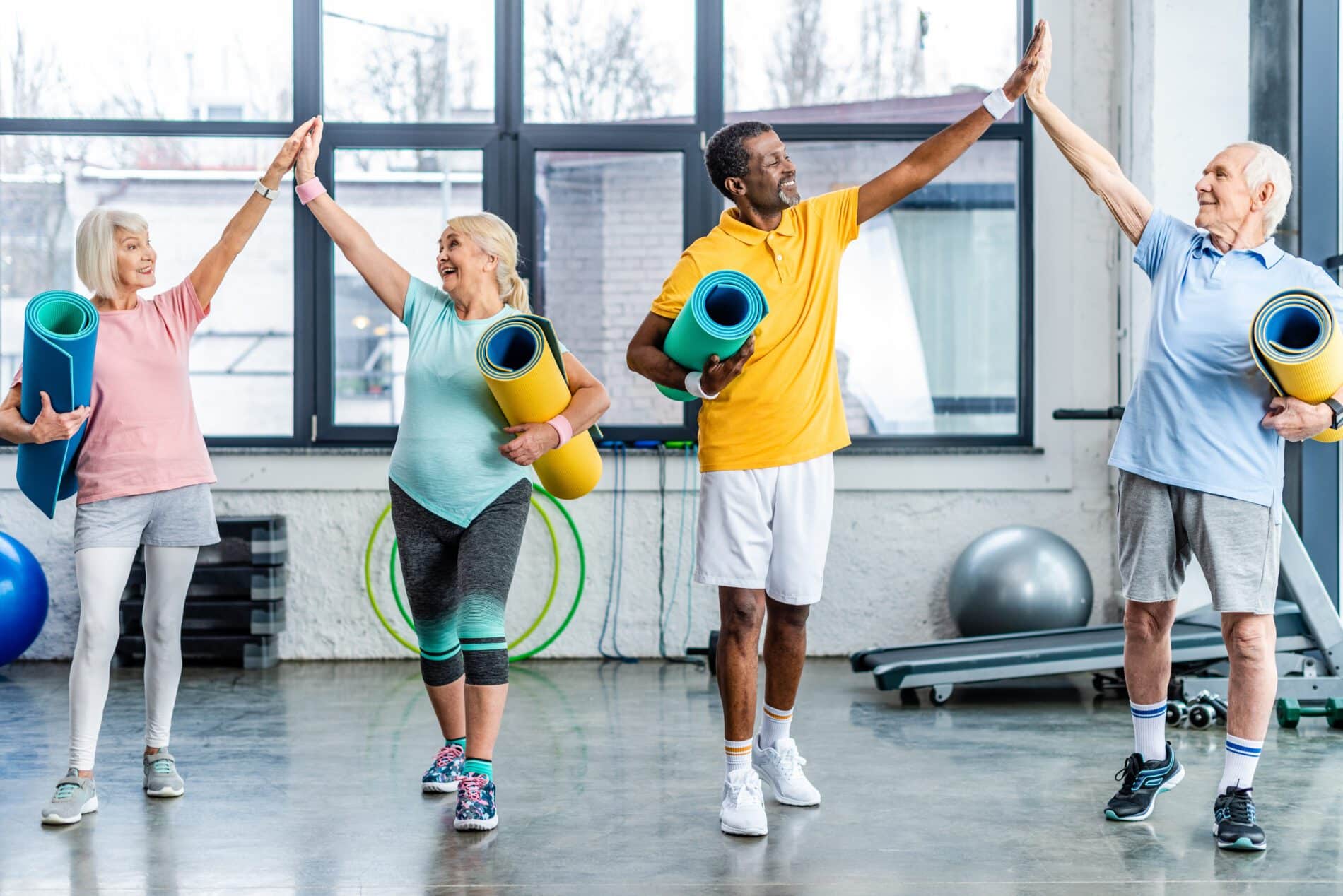 laughing senior multiethnic athletes with fitness 2023 11 27 05 32 22 utc scaled Physical Health is More Than Physical | Innovative Health