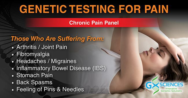 Do you Suffer from Chronic Pain? Make Genetic Testing for Chronic Pain Be Part of Your Recovery Plan!