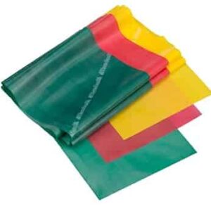 THERABAND Resistance Band Set, Professional Elastic Bands for Upper & Lower Body 5 Foot
