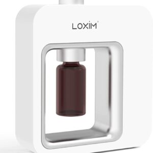Aromatherapy Diffuser - Professional Essential Oil Diffuser (White Silver)