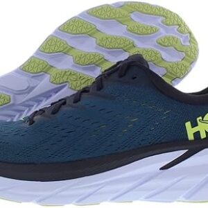 HOKA ONE ONE Clifton 8 Mens Shoes Size 8.5, Color: Blue Coral/Butterfly