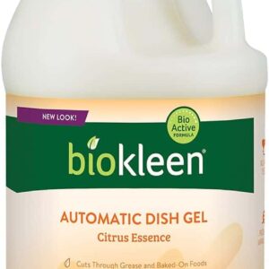 Biokleen Automatic Dishwashing Liquid Detergent Gel 64 Ounces