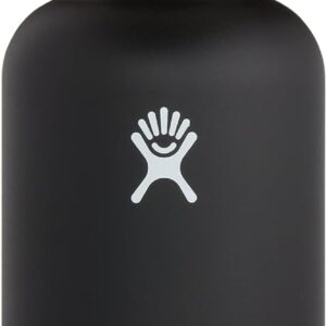 Hydro Flask Stainless Steel Wide Mouth Water Bottle with Flex Cap and Double