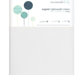 Naturepedic Organic Baby Crib Mattress - 52" x 28”