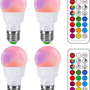 iLC RGB LED Light Bulb (4 Pack)