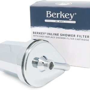 Berkey Inline Shower Filter With Easy-Replace Shower Filter Cartridge