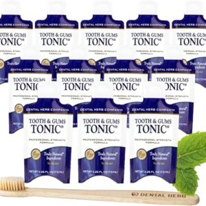 Dental Herb Company - Tonic Traveler - Single Use Tonic Mouthwash (12 Pack)