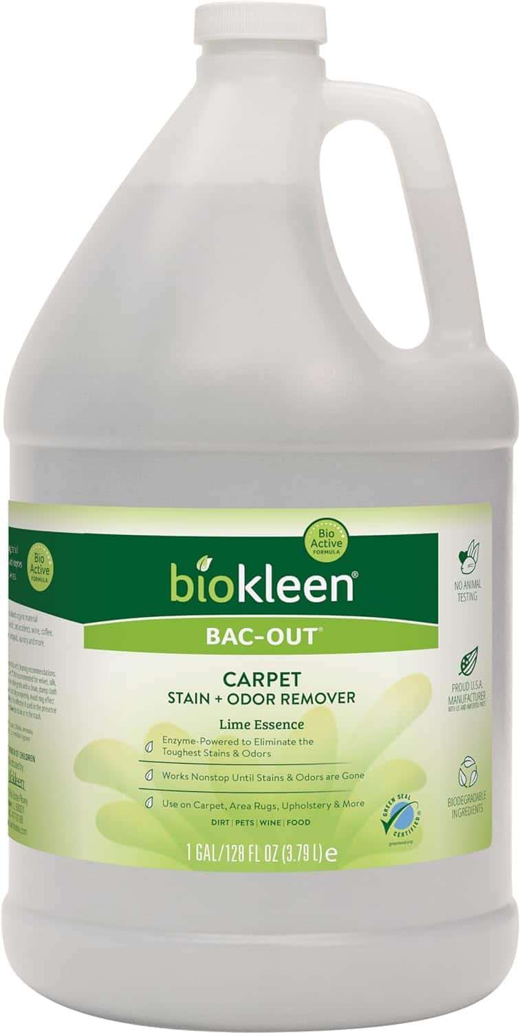 Biokleen Bac-Out Enzyme Stain & Odor Remover - 128 Ounces