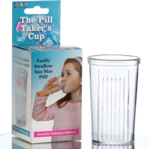 GMS Pill Taker's Cup for Easy Swallowing of Medication