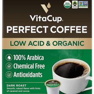 VitaCup Perfect Low Acid Coffee Pods 16 CT