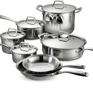 Tramontina Cookware Set Stainless Steel Tri-Ply Base