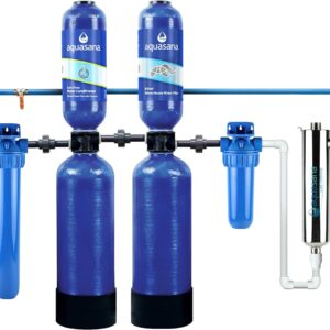 71Lejqd 83L. AC SL1500 Aquasana Whole House Water Filter System Filters Sediment & 97% Of Chlorine - 1,000,000 Gl - EQ-1000-AST-UV