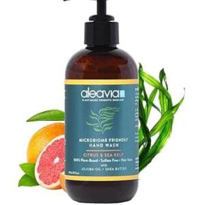 Aleavia Citrus & Sea Kelp Microbiome Friendly Hand Wash 8 oz.