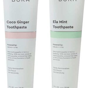 Boka Fluoride Free Toothpaste 4oz (Pack of 2)