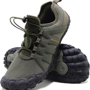 Weweya Barefoot Shoes Men Minimalist Running Cross Training Shoe