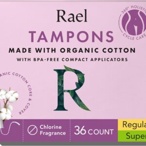 Rael Tampons (36 Count, Bundle)