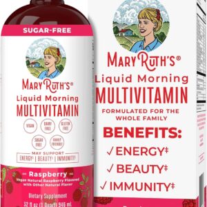 Multivitamin for Women, Men & Kids by MaryRuth's 32 Servings