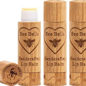 Bee Bella Lip Balm, Cherry Scent, (3 Pack)