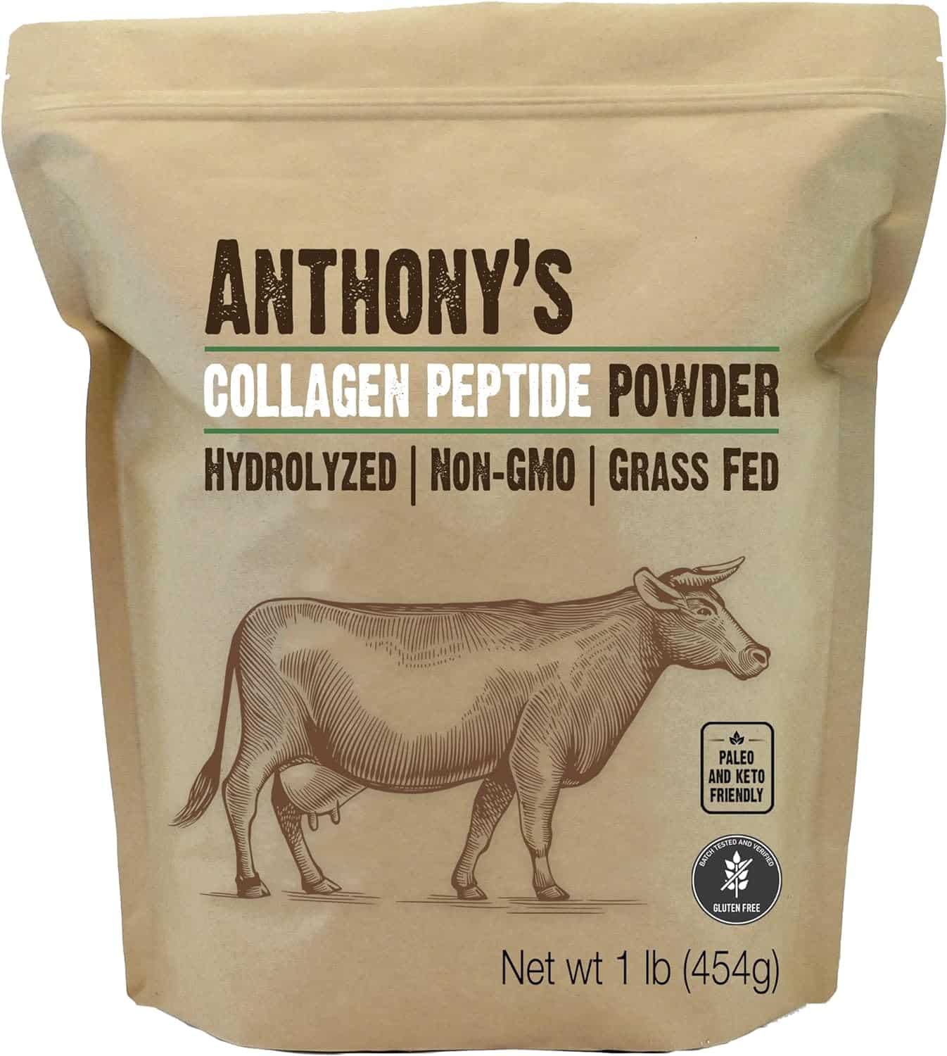 Anthony's Collagen Peptide Powder, 1 lb