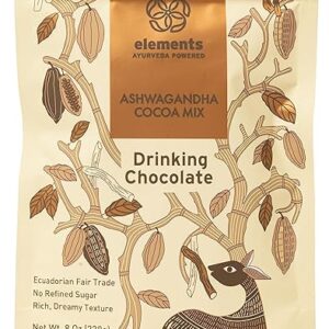 Elements Truffles Ashwagandha Dark Hot Chocolate 8 oz