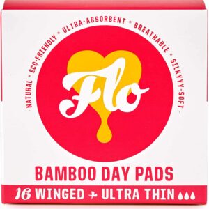 FLO Organic Bamboo Period Pads for Women