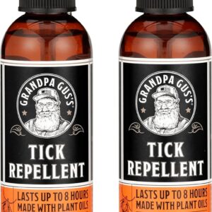 Grandpa Gus's Natural Tick Repellent Spray 4 oz (Pack of 2)