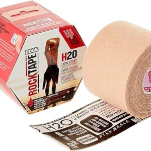 RockTape H2O Edge Highly Water-Resistant Kinesiology Tape with Travel Case