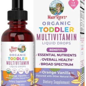 Kids Multivitamin for Toddlers by MaryRuth's 2 Fl Oz