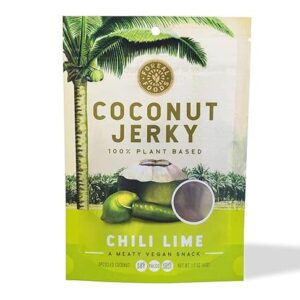 COCOBURG Vegan Coconut Jerky - Chili Lime Flavor 1.5 oz