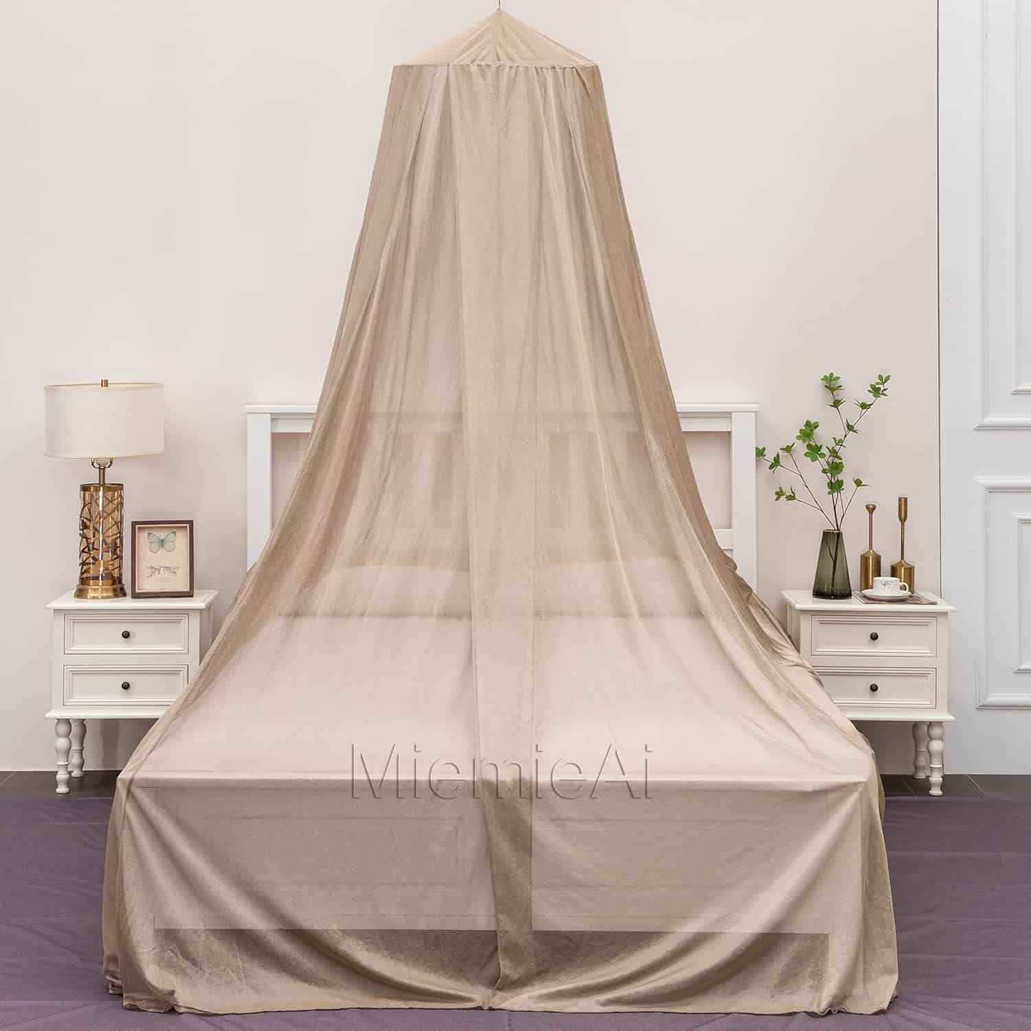MiemieAi 100% Silver Fiber EMF Protection Tent attenuate WiFi 5G Block RF Radiation Shielding Canopy