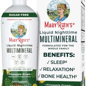 Nighttime Liquid Multimineral Sleep Supplement 32 Servings