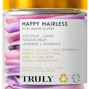 Truly Beauty Happy Hairless Shave Butter 1.3 Fl Oz