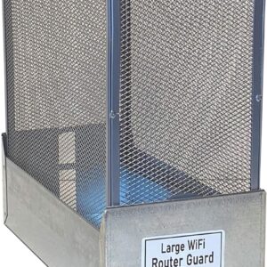 Large WiFi Router Guard Cover (Blocks About 90% of WiFi Router EMF While You can Still use The Router) Blocks 5G!