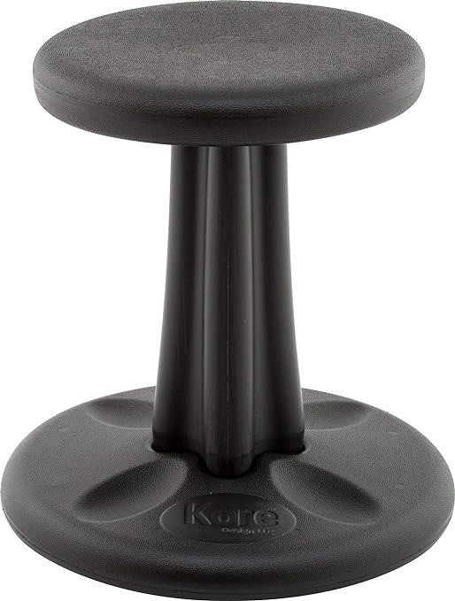 Kore Kids Wobble Chair - Flexible Seating Stool for Classroom & Elementary School