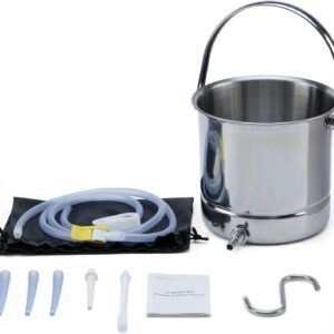 Coffee Enema Bucket Kit, Enema Kit for Colon Cleansing Bucket, Home Colonic Kit