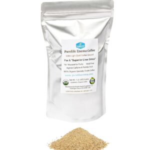 Purelife Enema Coffee - 1 Lb Organic Ultra LIght "Gold" Air Roast