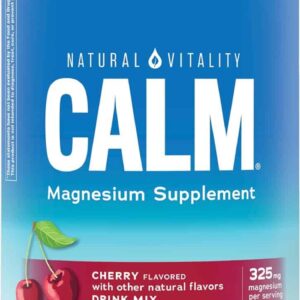 Magnesium Citrate Supplement Cherry Anti-Stress Drink Mix Powder