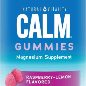 Magnesium Citrate Supplement Raspberry Lemon 240 Gummies