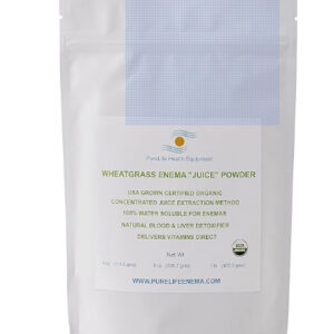 Purelife Wheatgrass Enema Juice Powder